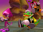 Egg Albatross Chaotix victory