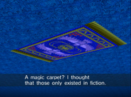 The Magic Carpet activated.