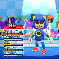 Mii costume, from Mario & Sonic at the London 2012 Olympic Games.