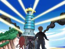 SX S1E13 Eggman's fortress destroyed