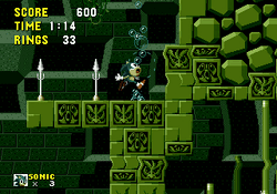 Sonic 1 Retold: Labyrinth Zone (Sprite Animation) 