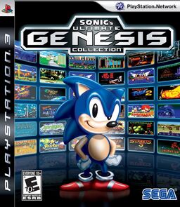 Sonic's Ultimate Genesisps3 Collection cover art tapa