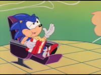 Sonic mocking Warpnik