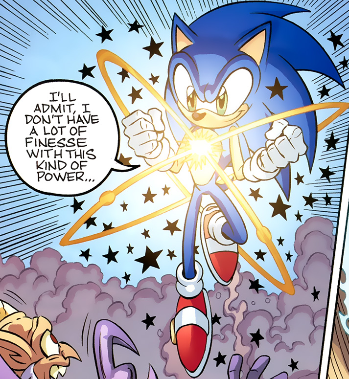 Super Sonic (Sonic the Comic) - Sonic Retro