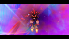 Shadow utilizing the small jets on his Air Shoes, from Sonic Prime.
