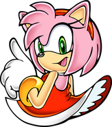 Amy-Sonic adventure clean badge art