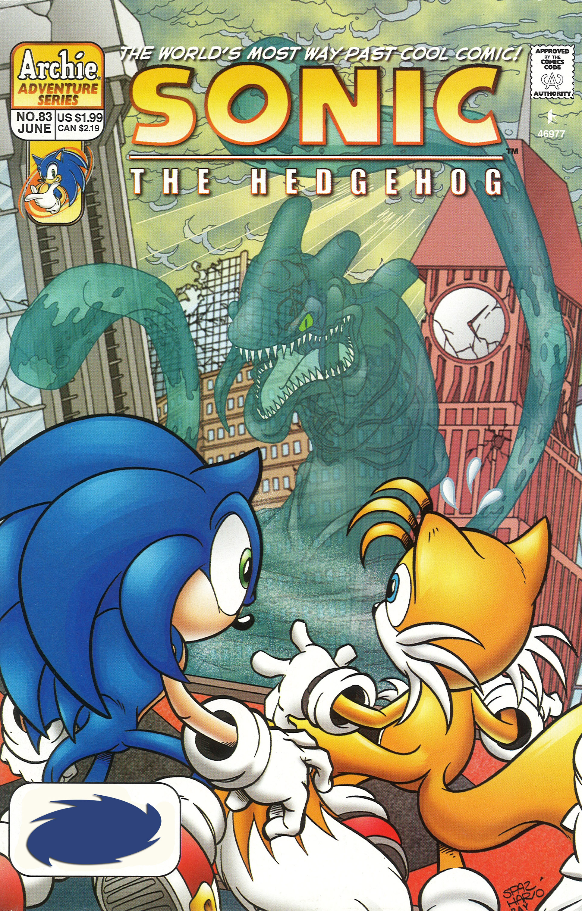 Archie Sonic the Hedgehog Issue 283