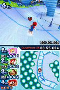 Mario Sonic Olympic Winter Games Gameplay DS 044