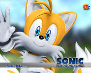 Tails' wallpaper from Sonic the Hedgehog (2006)