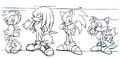 Concept art from Sonic Adventure