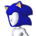 Sonic the Hedgehog 4: Episode I head costume (male)