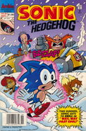 Sonic the Hedgehog #26 (September 1995). Art by Dave Manak and Jon D'Agostino.