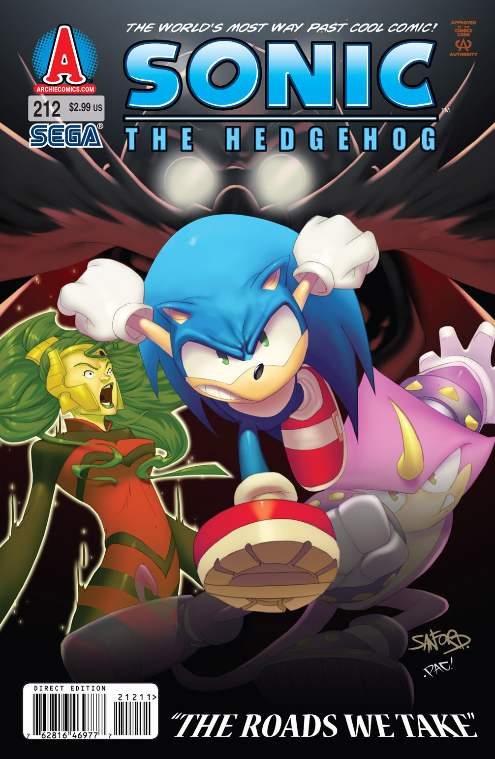 Sonic #122, Wiki