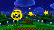 Zazz riding the Moon Mech in Sonic Lost World