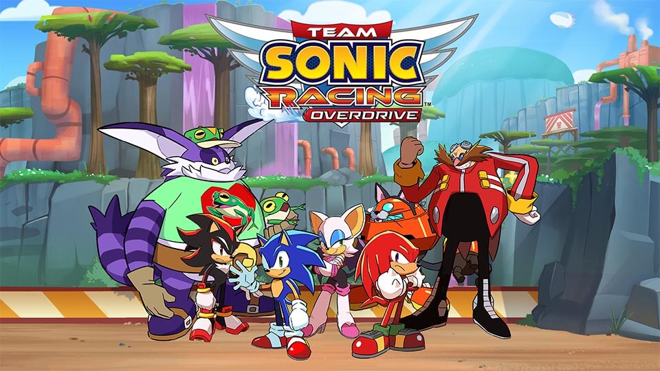 Team Sonic Racing: Blaze in Mother's Canyon 