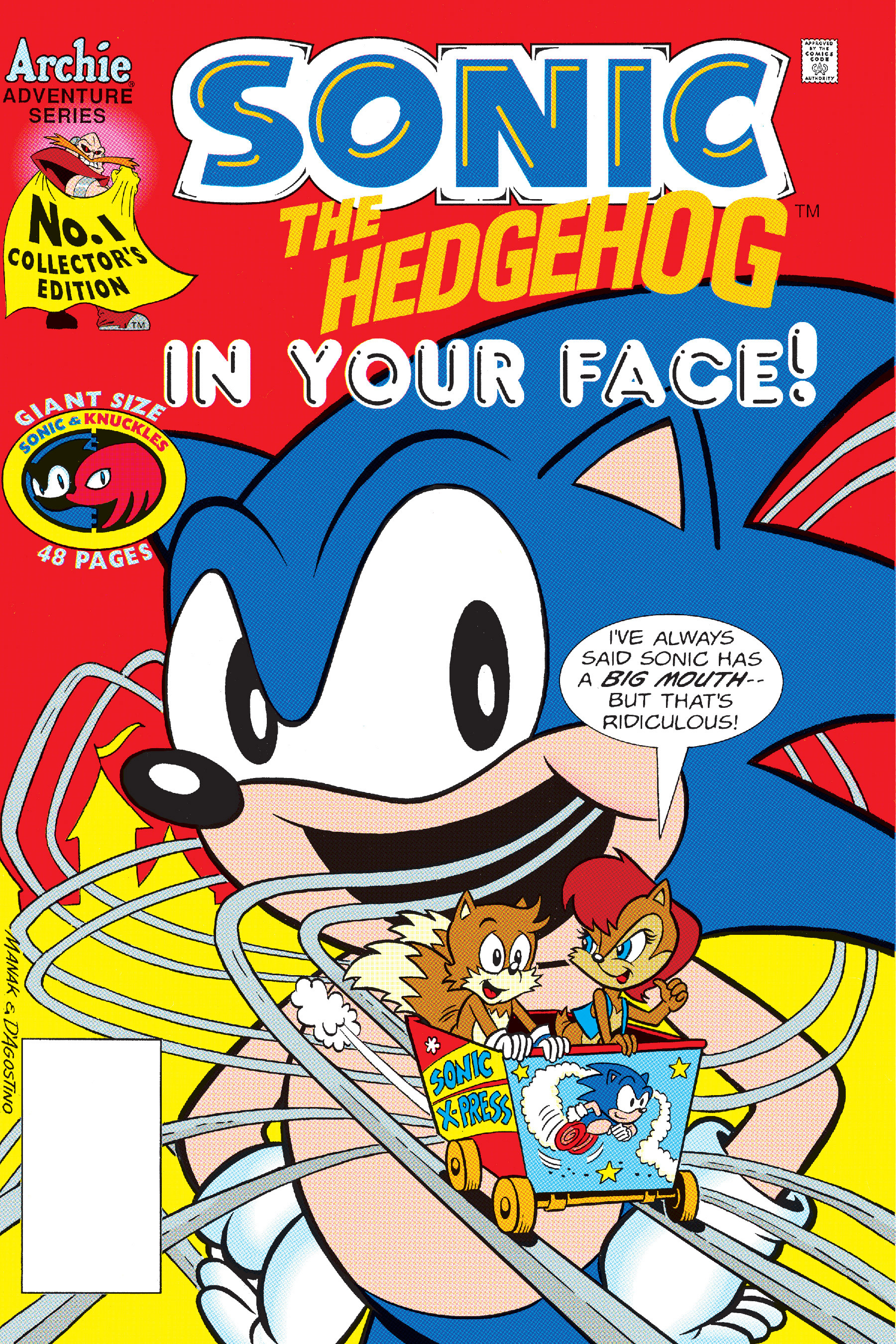 Amy & Shadow: The Slap!, Archie Sonic Comics