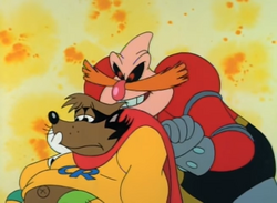 AoStH Robotnik manipulates Captain Rescue