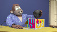 SB S1E42 Comedy Chimp Kitty Funball