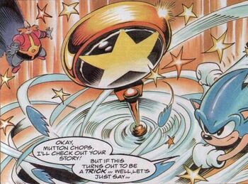 Star Post Sonic the Comic