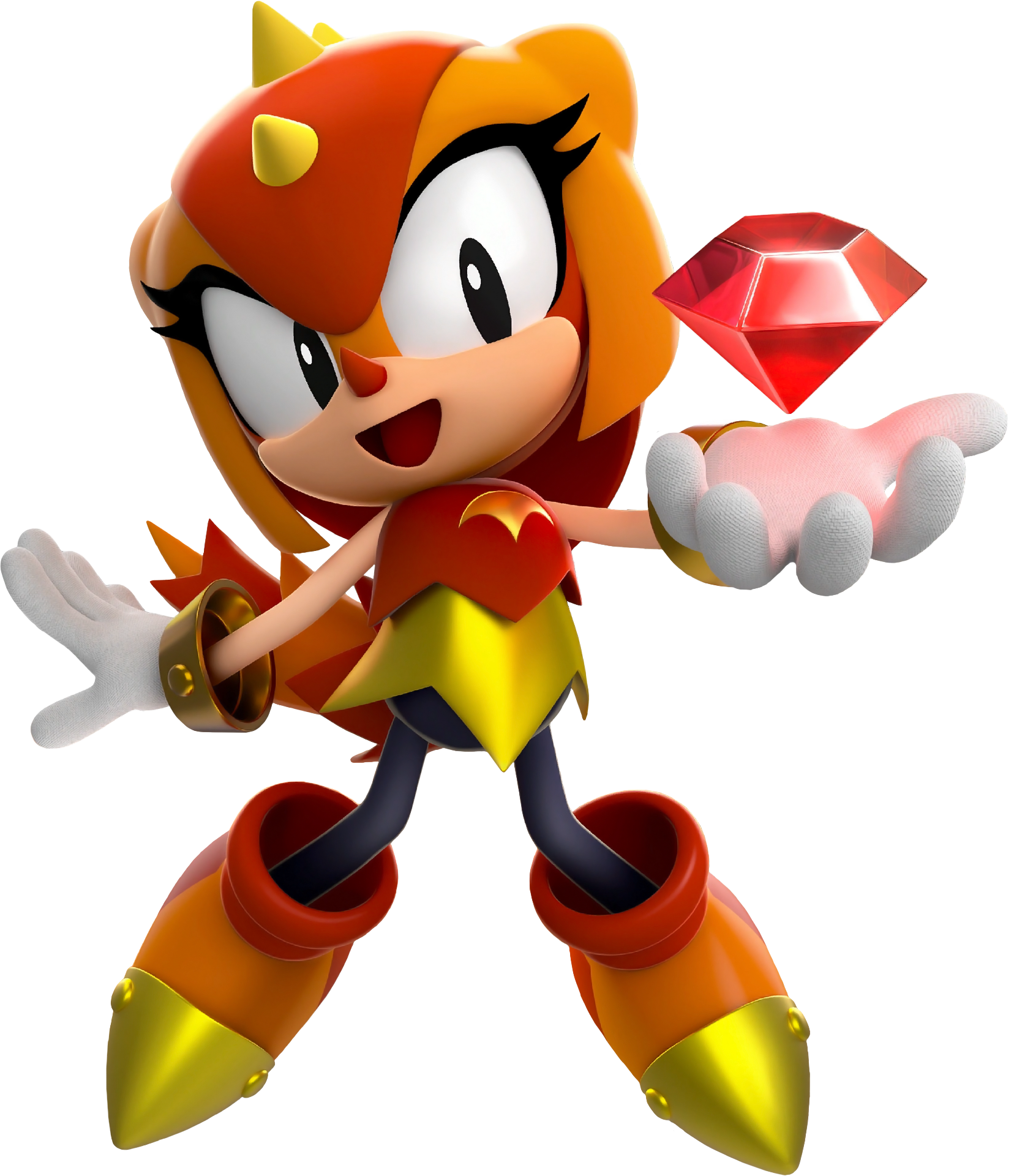 Semi Frequent Sonic Facts 🔫 on X: In Sonic the Fighters, Bean