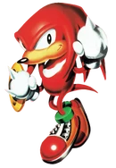 Knuckles Chaotix art 2