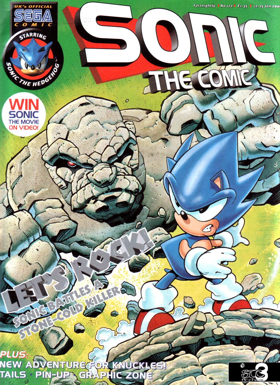 Sonic the Comic 187 A, Aug 2000 Comic Book by Fleetway