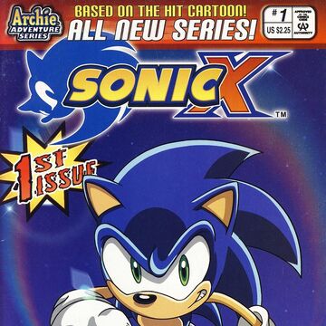 Sonic X Comic Series Sonic News Network Fandom Sonic X Comic Series Sonic News Network Fandom