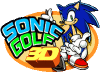 Sonic Golf 3D Logo