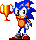 Sonic's winning pose