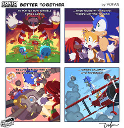 Sonic the Hedgehog on X: Have you ever wanted to fly? Well, you're not the  only one! Check out @Radrappy 's comic in our Fast Friends Forever series.   / X