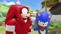 Knuckles and sonic