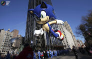 Sonic in the 87th Macy's Thanksgiving Day parade