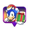 SRHappyHolidays(Sonic)Sticker