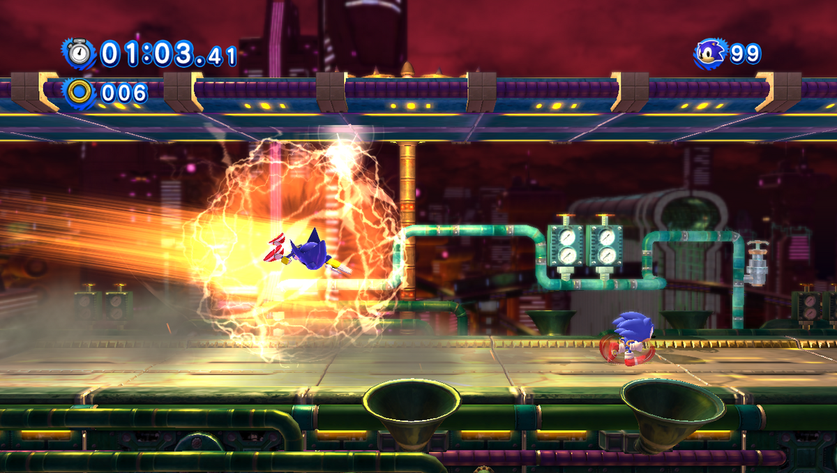 Metal Sonic Overdrive - Play Game Online