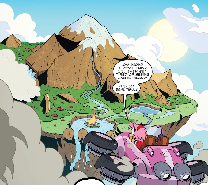 Sonic the Hedgehog (IDW): The Battle for Angel Island Arc / Recap - TV  Tropes