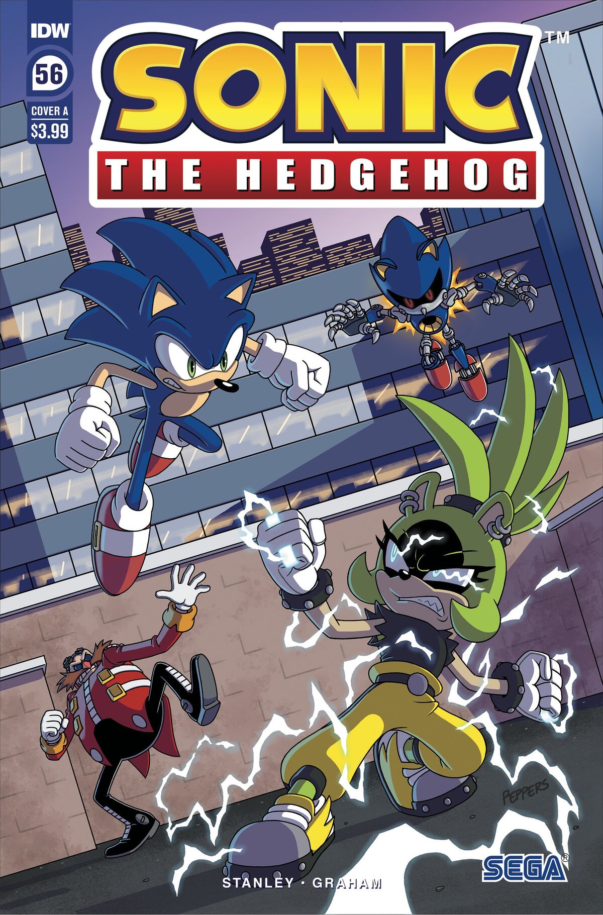 Updated preview of IDW Sonic the Hedgehog Issue 44 - Tails' Channel