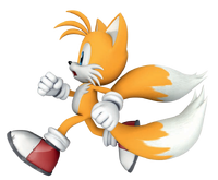 Miles Tails Prower 3D side run