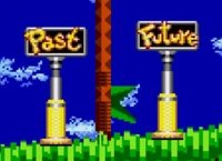 señales de túneles del tiempo, pasado y futuro