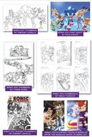 Main cover thumbnails seen in Sonic the Hedgehog Volume 2: The Chase