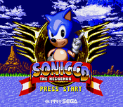 Title Screen - Sonic CD