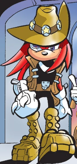 Knuckles the Echidna Light Mobius Archie profile