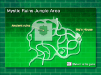 Mystic Ruins Jungle Area map