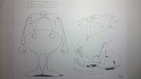 Model sheet of Dr. Robotnik.