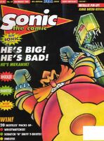 Sonic the Comic #57 (August 1995). Art by Carl Flint.