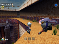 A Gun Beetle in the Dreamcast version of Sonic Adventure 2.