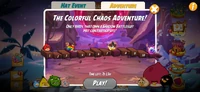 "The Colorful Chaos Adventure!" Hat Adventure in Angry Birds 2