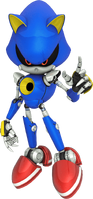 Channel 3D Metal Sonic