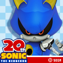 Sonic 20th Anniversary Twitter icon
