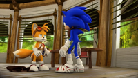 SB S1E01 Sonic Tails shack