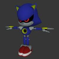 Classic Metal Sonic model